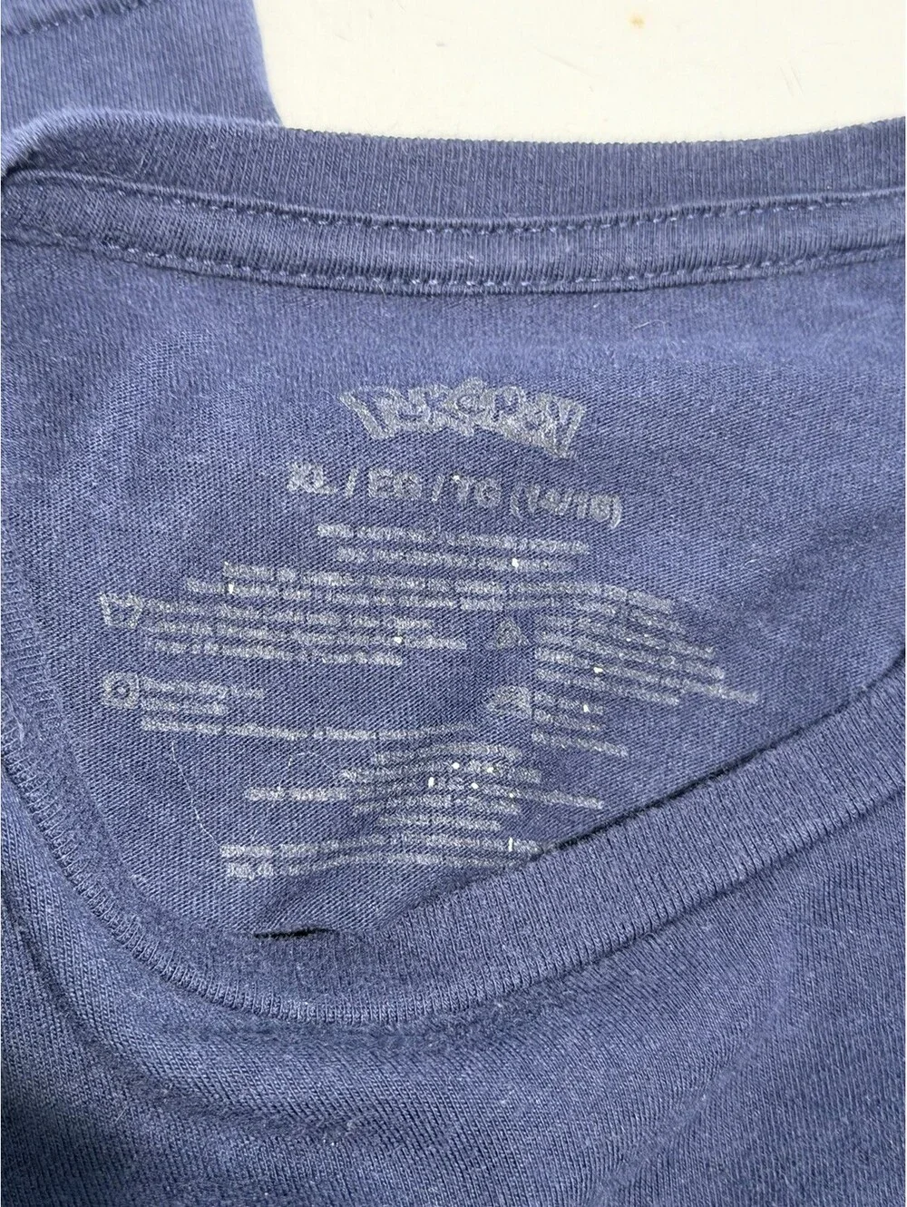 Kids Unisex Pokemon T Shirt Size XL (14-16) Navy